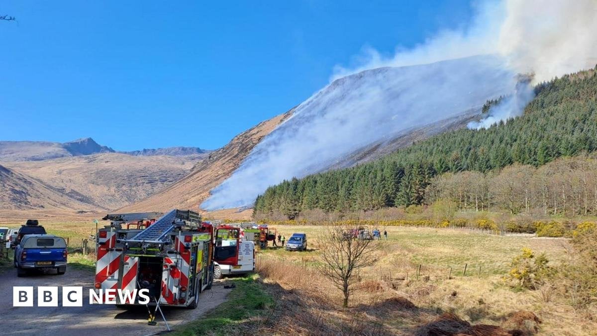 Scotland experiencing hottest day of the year so far as wildfires continue