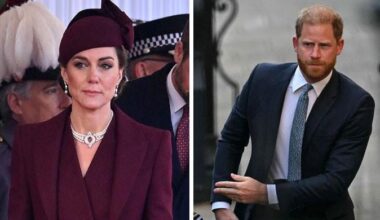 Kate Middleton reacts as Prince Harry begins UK security legal proceeding