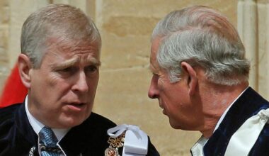 King Charles steps in front of Prince Andrew after Virginia Giuffre's bus crash incident