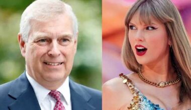 Comparison drawn between Prince Andrew, Taylor Swift