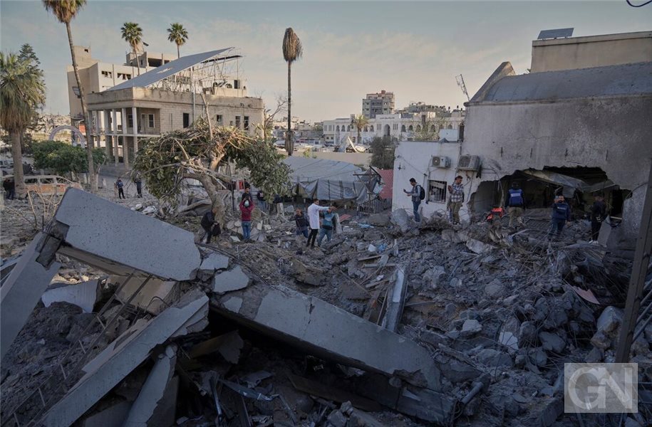 Israel rechtfertigt Attacke auf Krankenhausgebäude in Gaza Laut Israels Armee gab es bei dem Angriff keine zivilen Opfer. (Archivbild) Foto: Jehad Alshrafi/AP/dpa