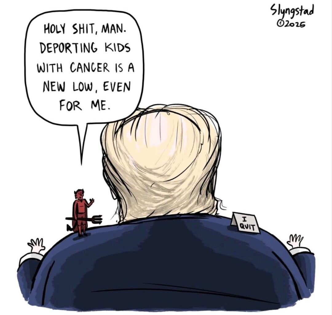 The Devil made him do it...