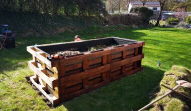 Unser neues Hochbeet!