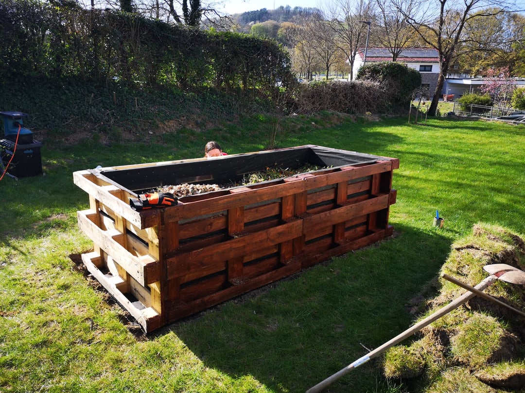Unser neues Hochbeet!
