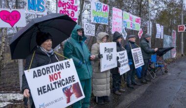 Anti-abortion group active in Scotland receives over £1m in US funding