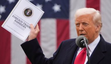 Trump claims U.S. industry ‘reborn’ as he imposes sweeping tariffs on much-trailed ‘Liberation Day’