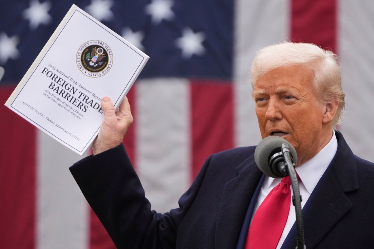 Trump claims U.S. industry ‘reborn’ as he imposes sweeping tariffs on much-trailed ‘Liberation Day’