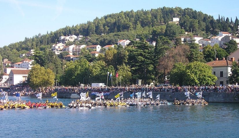 24th maraton lada held in neretva