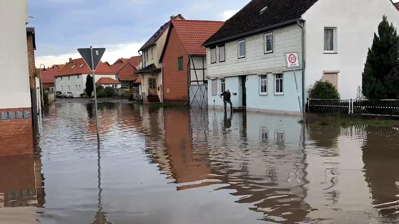 Rund 450 Feuerwehreinsätze nach schwerem Unwetter im Harz