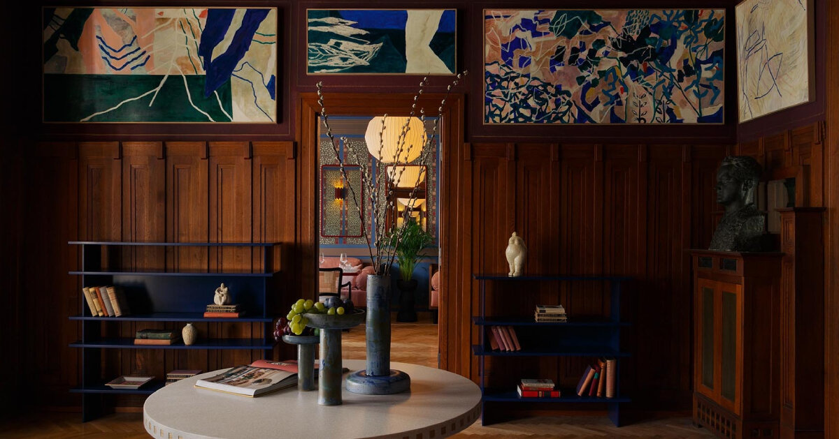 studio 502 revives 20th-century villa in croatia as vibrant restaurant