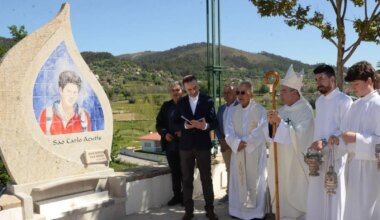 Paróquia de Portugal inaugura altar e monumento a Carlo Acutis