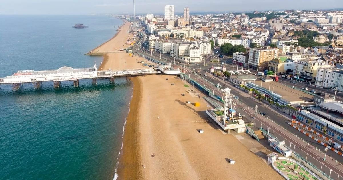 Horror discovery on popular UK beach as body spotted floating in water