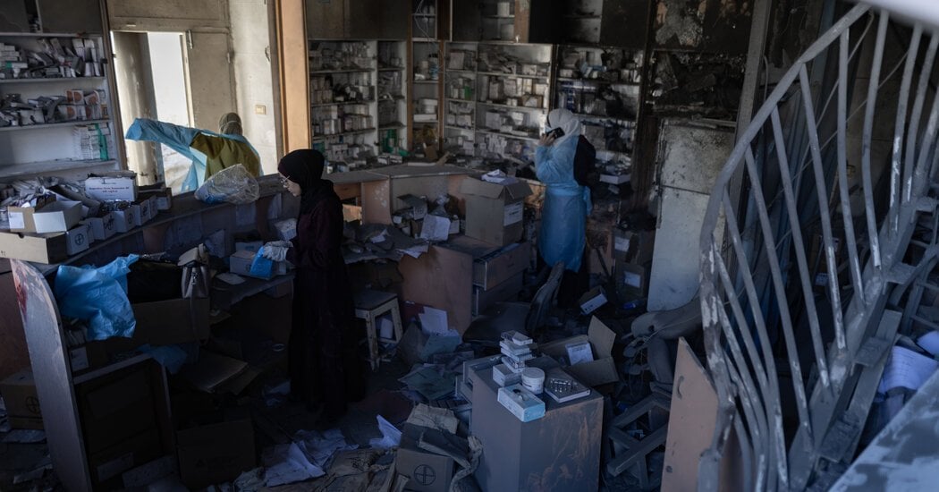Israel Strikes Hospital in Gaza’s North and Captures Key Part of South