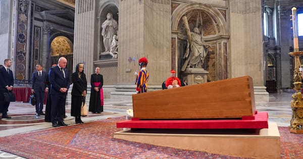 Luxon reflects on attending the Pope's funeral