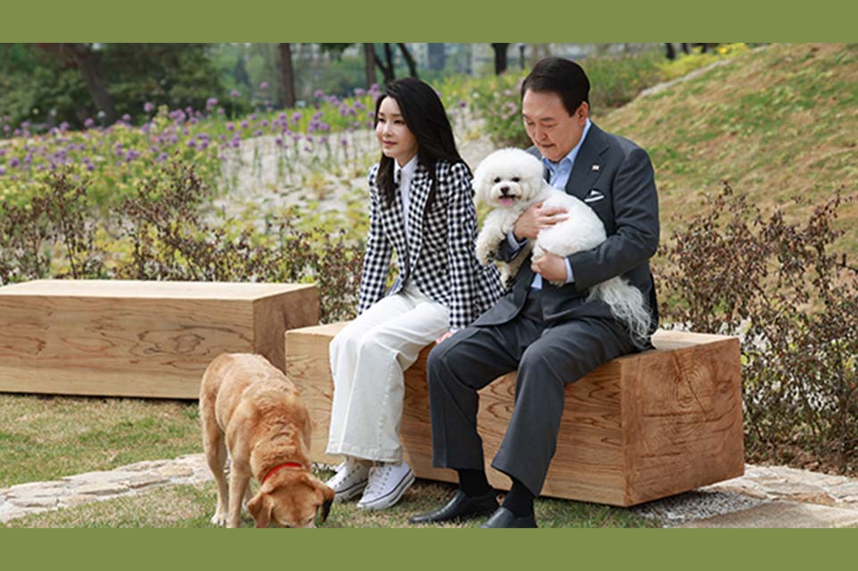 South Korea’s ex-first couple to take 11 pets when they move out presidential residence on Friday