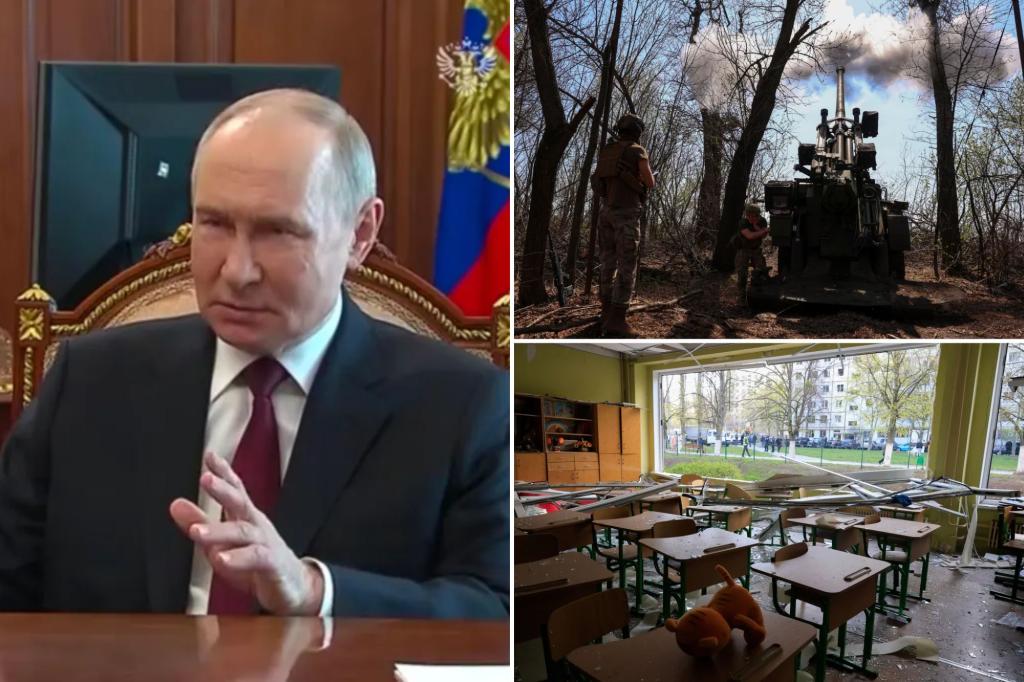 Vladimir Putin calls Easter truce in Ukraine war to last until Monday