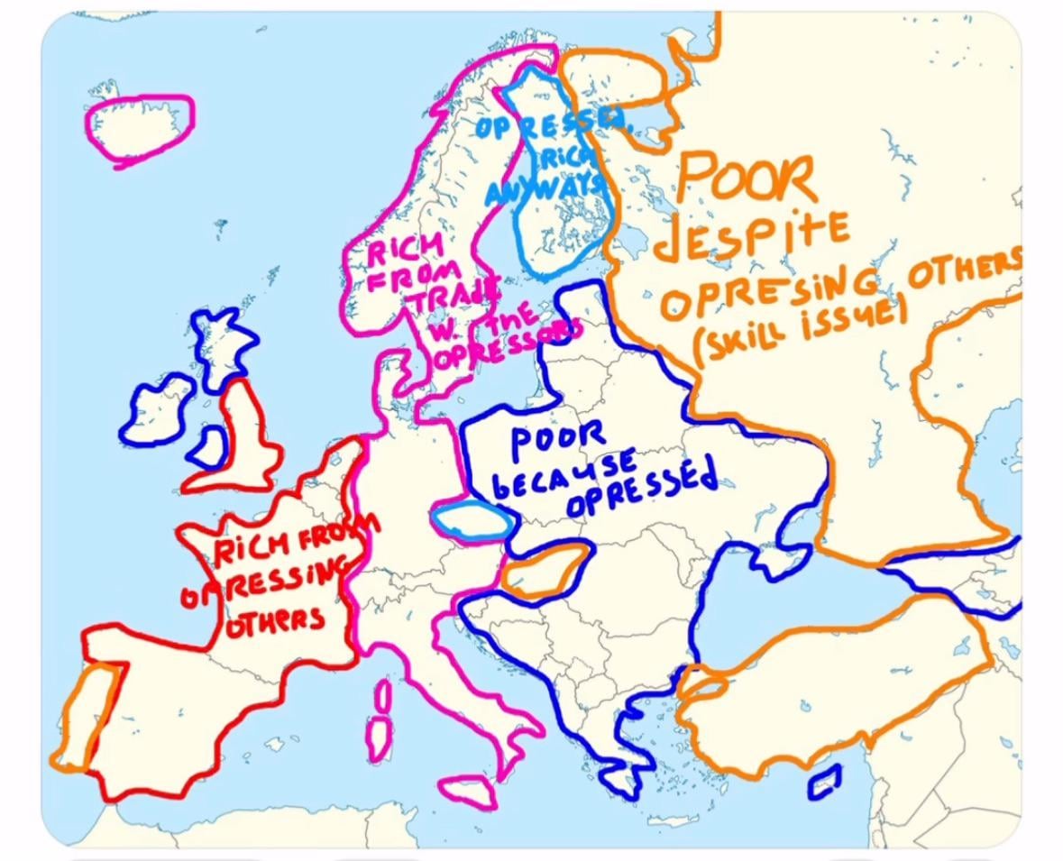 Another new definition of western europe just dropped