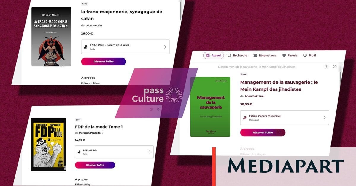 Avec le pass Culture, on peut acheter des livres antisémites, complotistes ou climatosceptiques