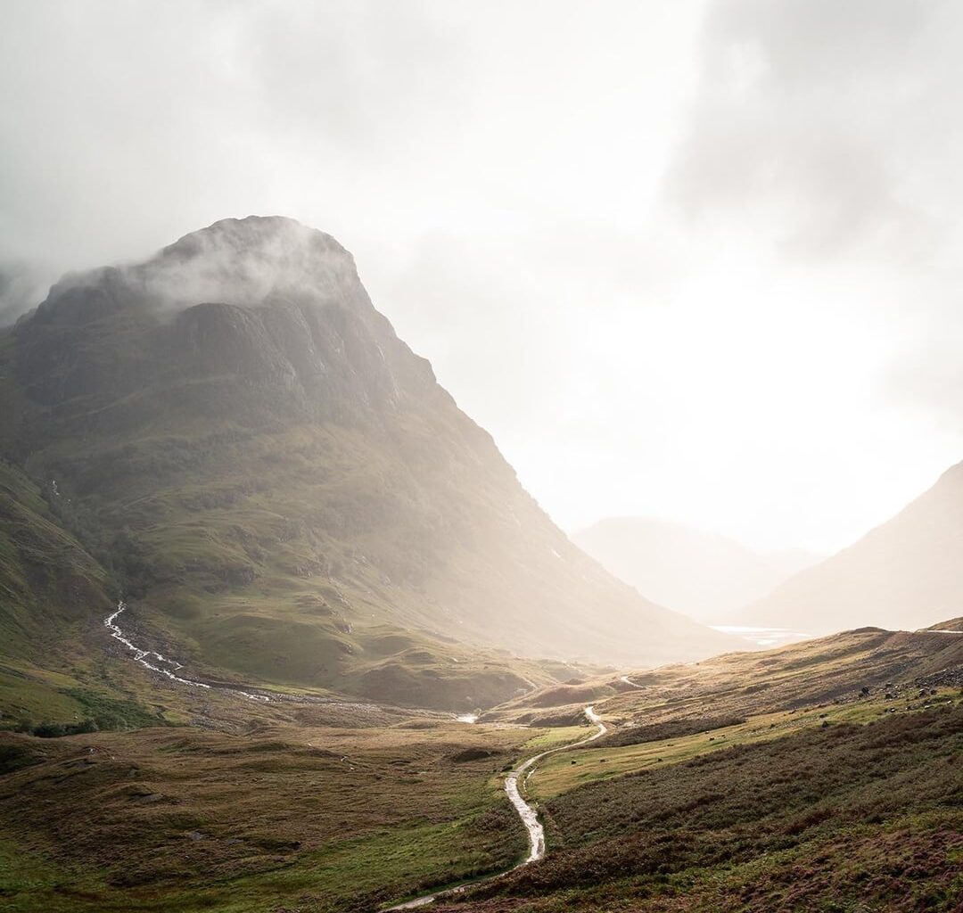 From a recent visit to stormy Glen Coe
