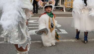 Dancing in the streets of Barcelona, Spain (Carnaval / Diablada) - Fuji X100VI