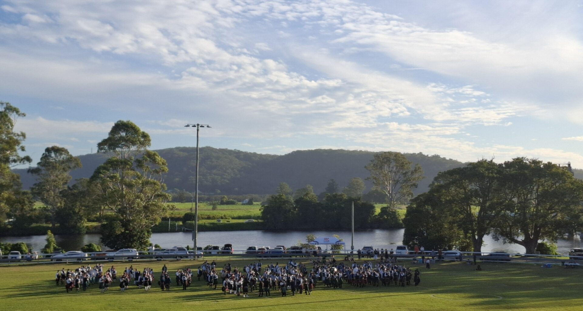 A taste of Scotland at the MacLean Highland Gathering in New South Wales, Australia.