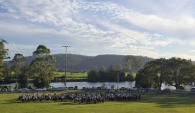 A taste of Scotland at the MacLean Highland Gathering in New South Wales, Australia.
