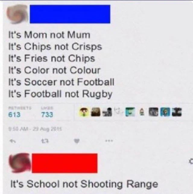 A bit of dark humor