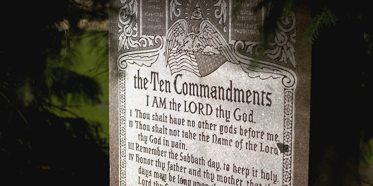 The Right Wing’s New Plot to Force the Ten Commandments on Schoolkids