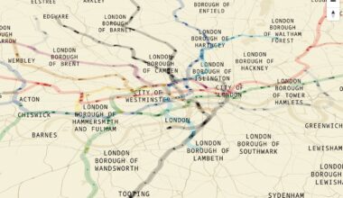 A new tube map shows where London Underground trains are in real-time