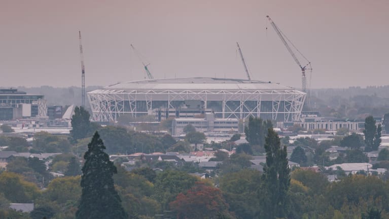 One NZ Stadium at Te Kaha has already become a dominant feature of the Christchurch cityscape.