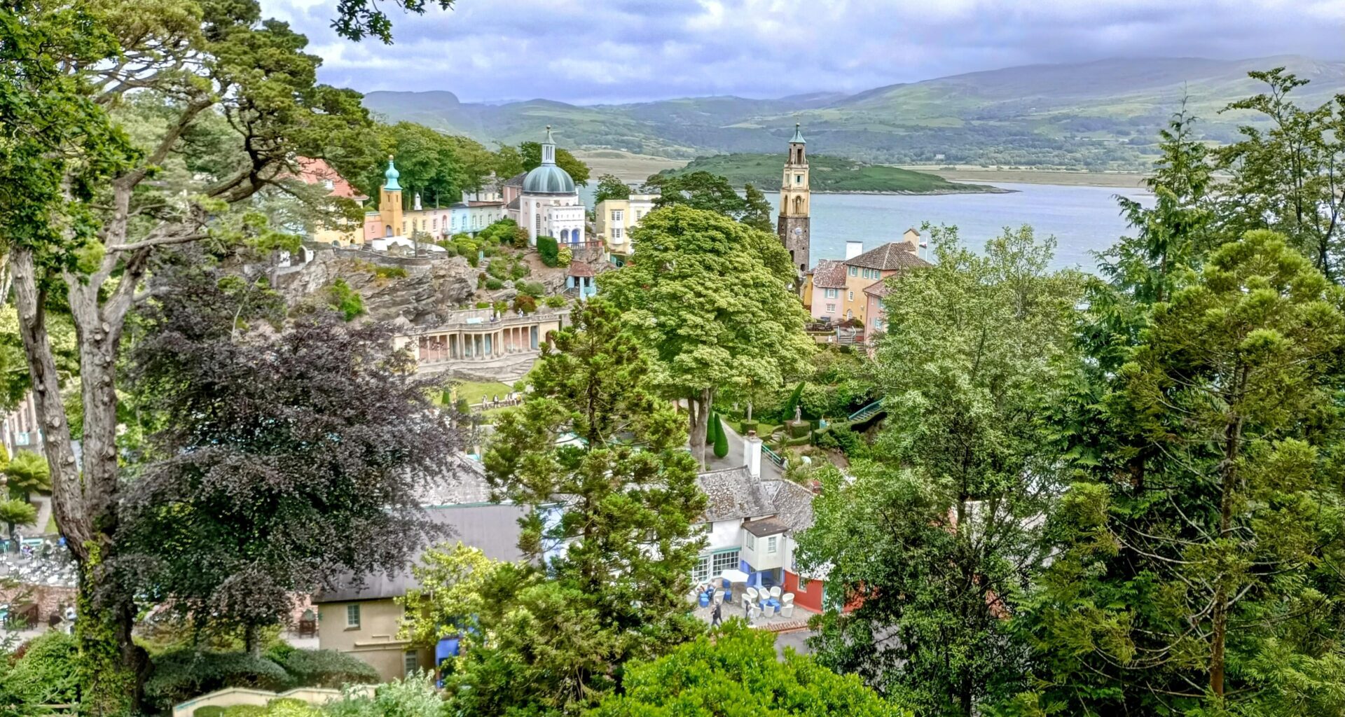 Nice day in Portmeirion