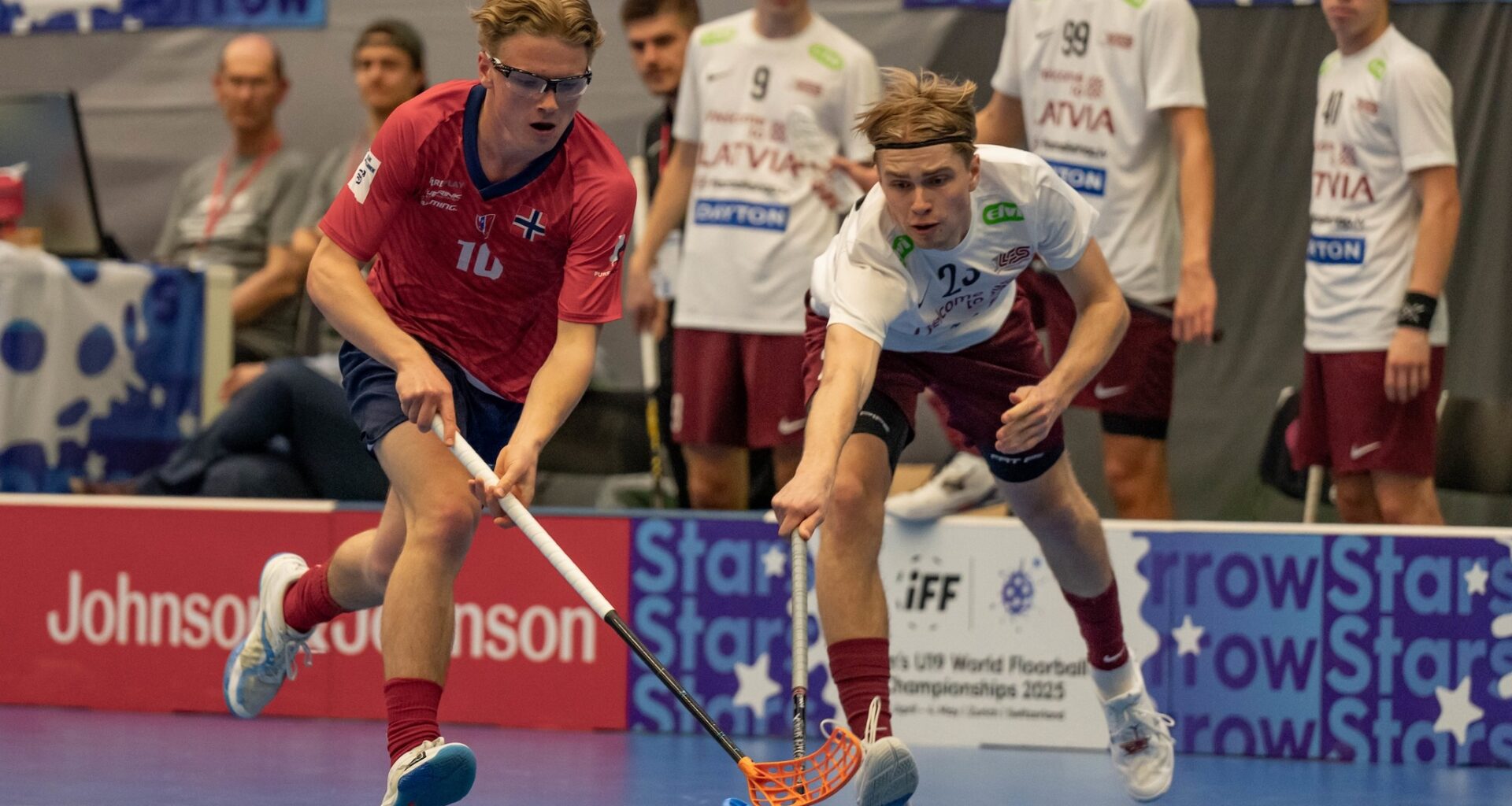 Latvijas Florbola savienība » LV » 2024/2025 » Jaunumi » Juniori pasaules čempionātu sāk ar neizšķirtu pret norvēģiem
