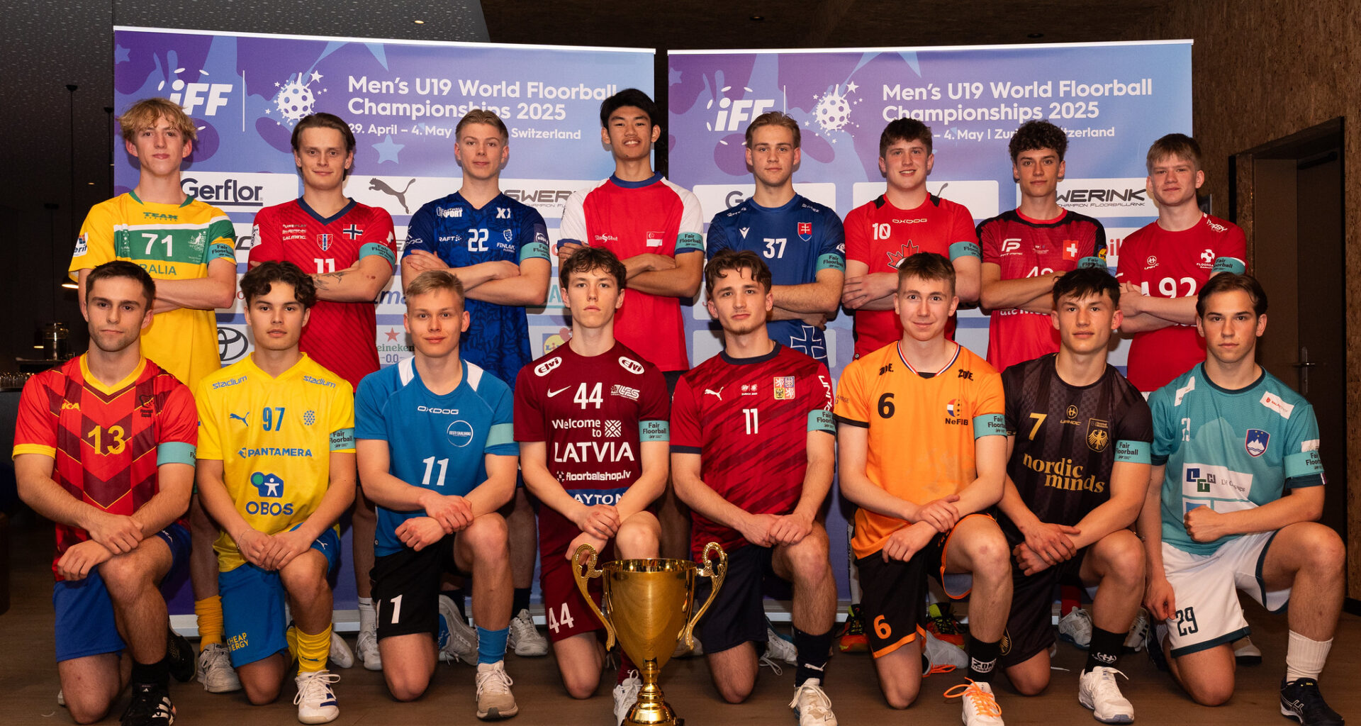 Latvijas Florbola savienība » LV » 2024/2025 » Jaunumi » Juniori pasaules čempionātu Šveicē sāks pret saviem vienaudžiem no Norvēģijas