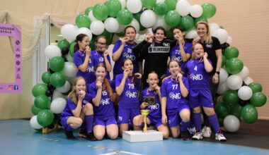 Latvijas Florbola savienība » LV » 2024/2025 » Jaunumi » MU12 grupas bronzu pēcspēles metienos izcīna "NND/RJTC"