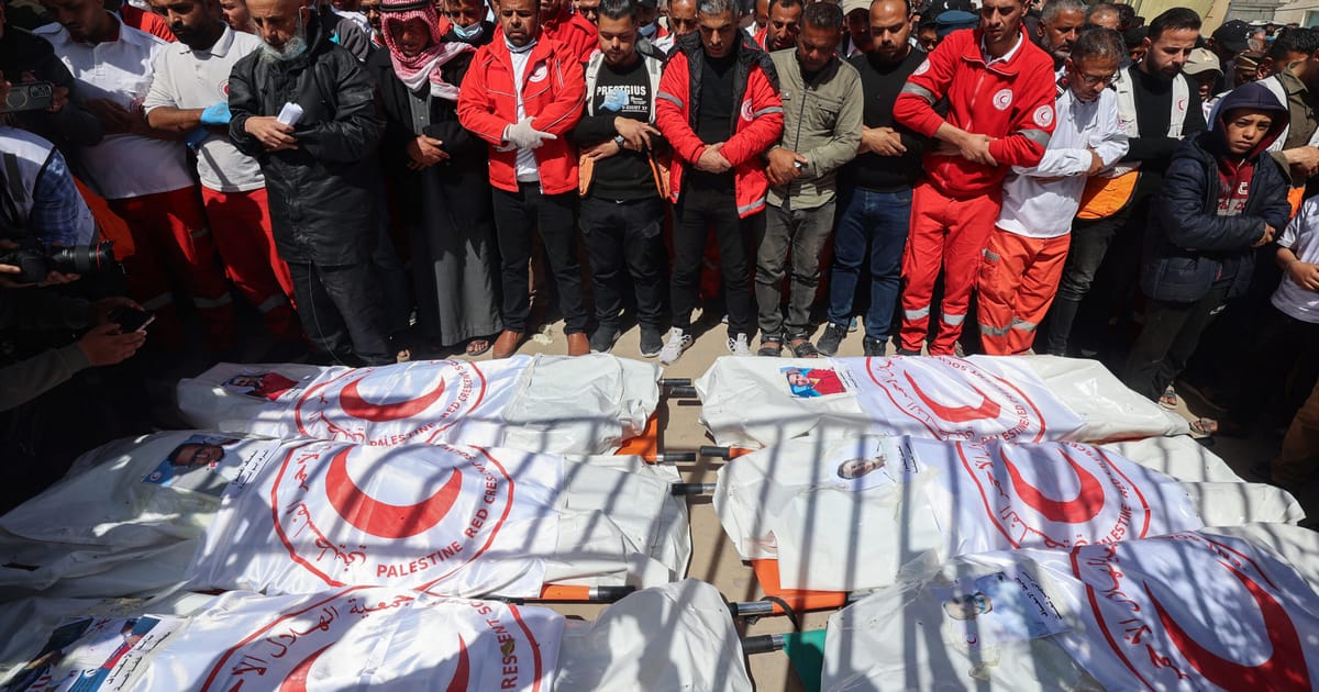 Israeli military says review into its killing of Gaza aid workers found ‘professional failures’ – POLITICO