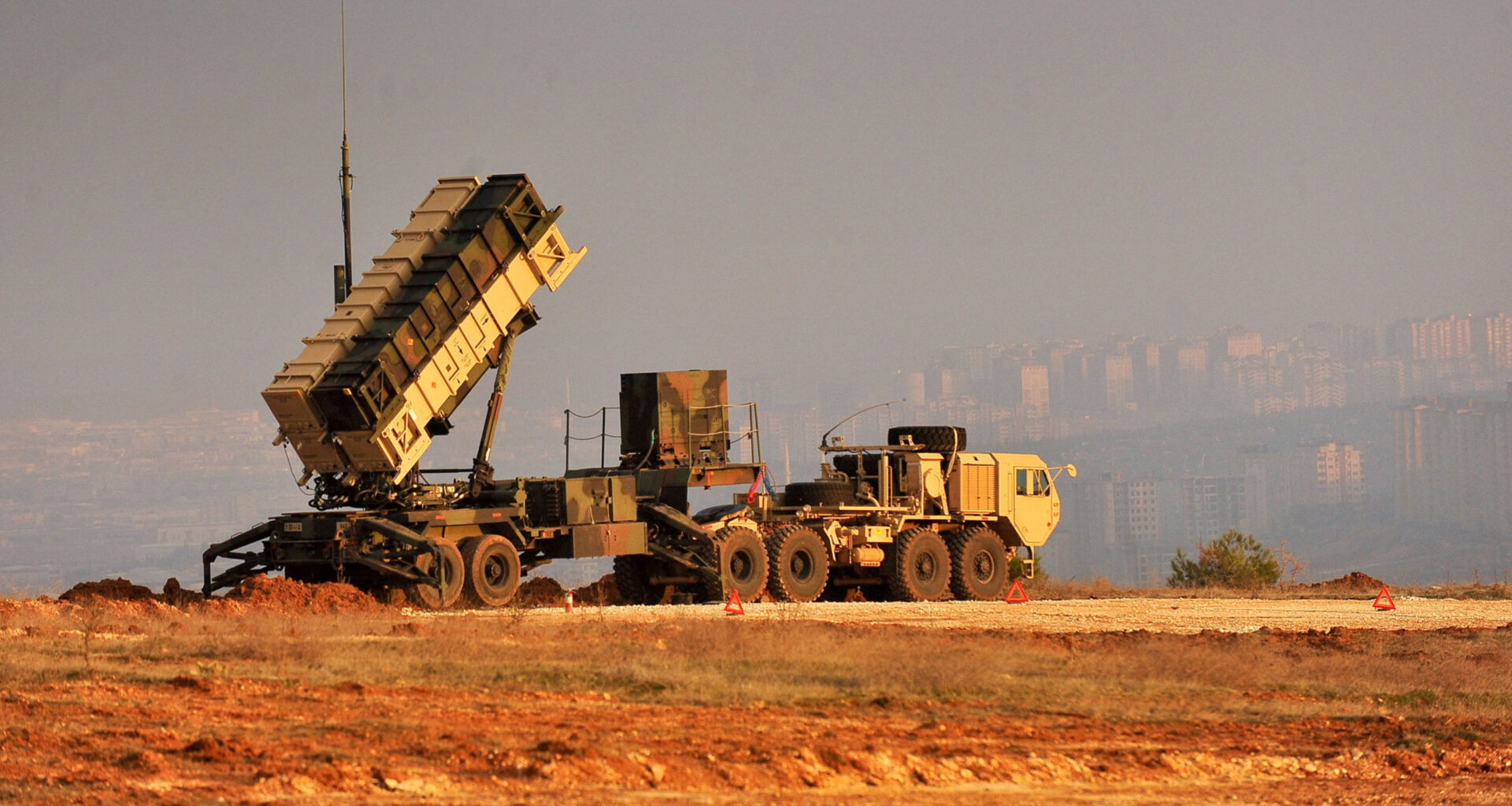 Patriot missiles deployed in Turkey