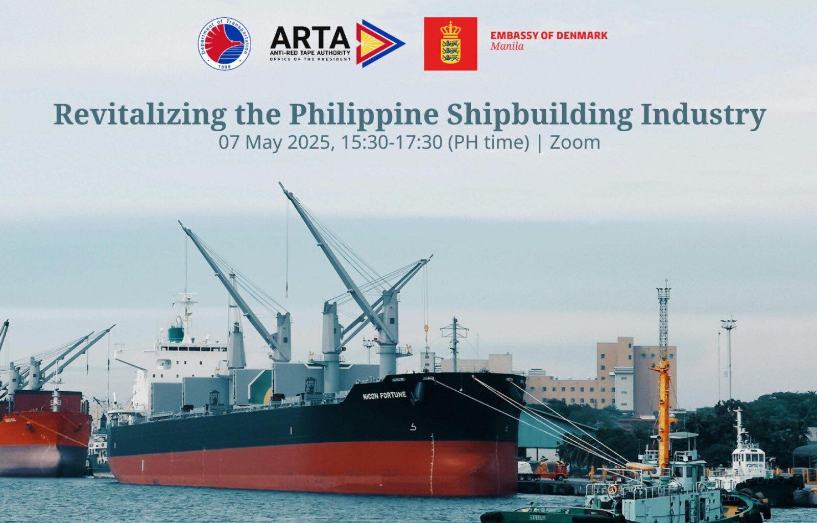 Denmark to co-host virtual seminar on revitalizing Philippine shipbuilding industry