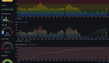 [OC] Open Source Garmin Grafana Dashboard : Visualize your health metrics from your Garmin or Fitbit watches with Grafana