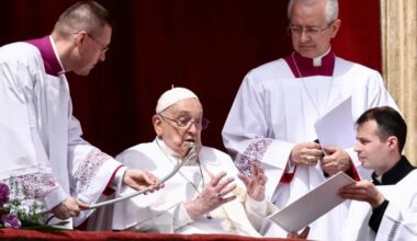 Pope Francis dies after final address called for ending war on Gaza