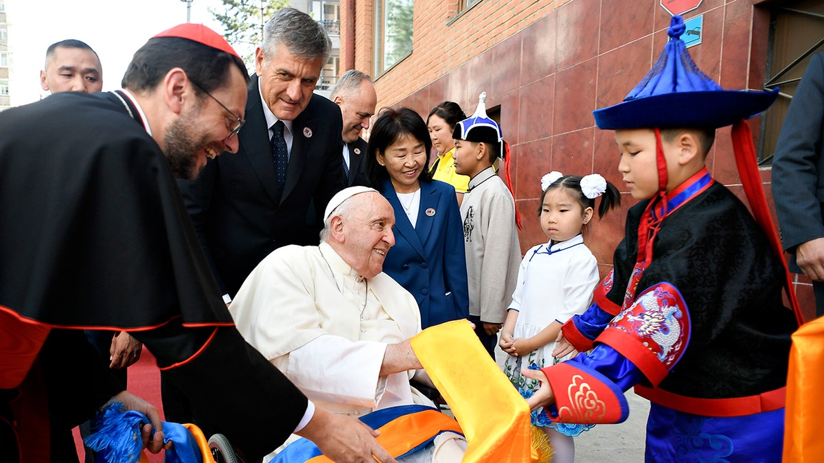 Pope Francis Travels To Mongolia