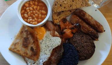 Full Scottish breakfast!