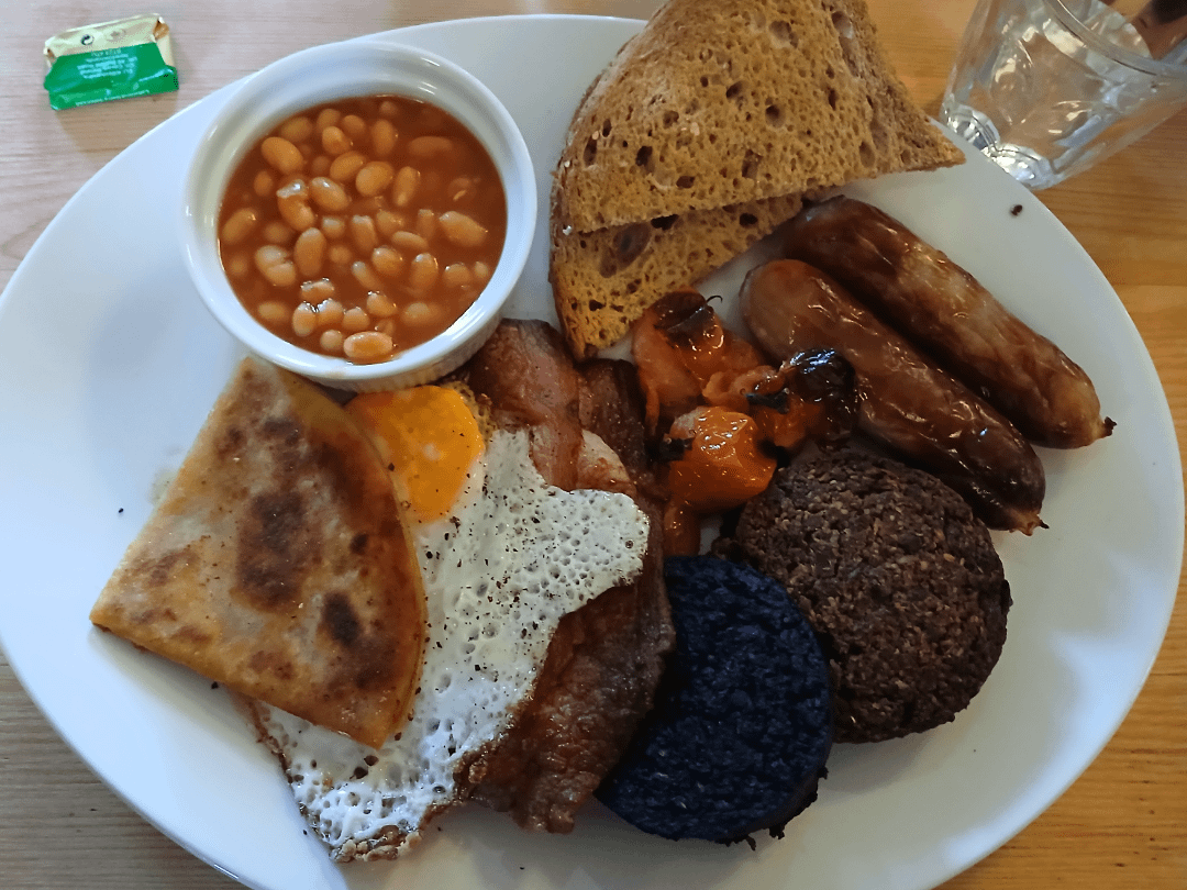 Full Scottish breakfast!