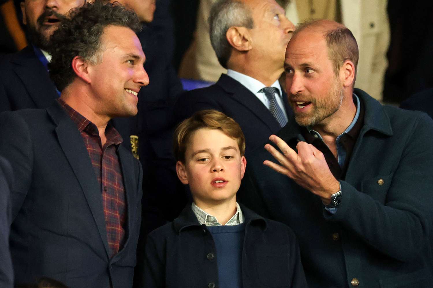 Prince George Joins Prince William for Surprise Paris Soccer Trip
