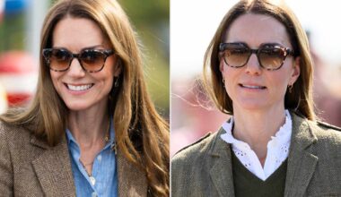 Kate Middleton Makes a Rare Statement in Sunglasses in Scotland