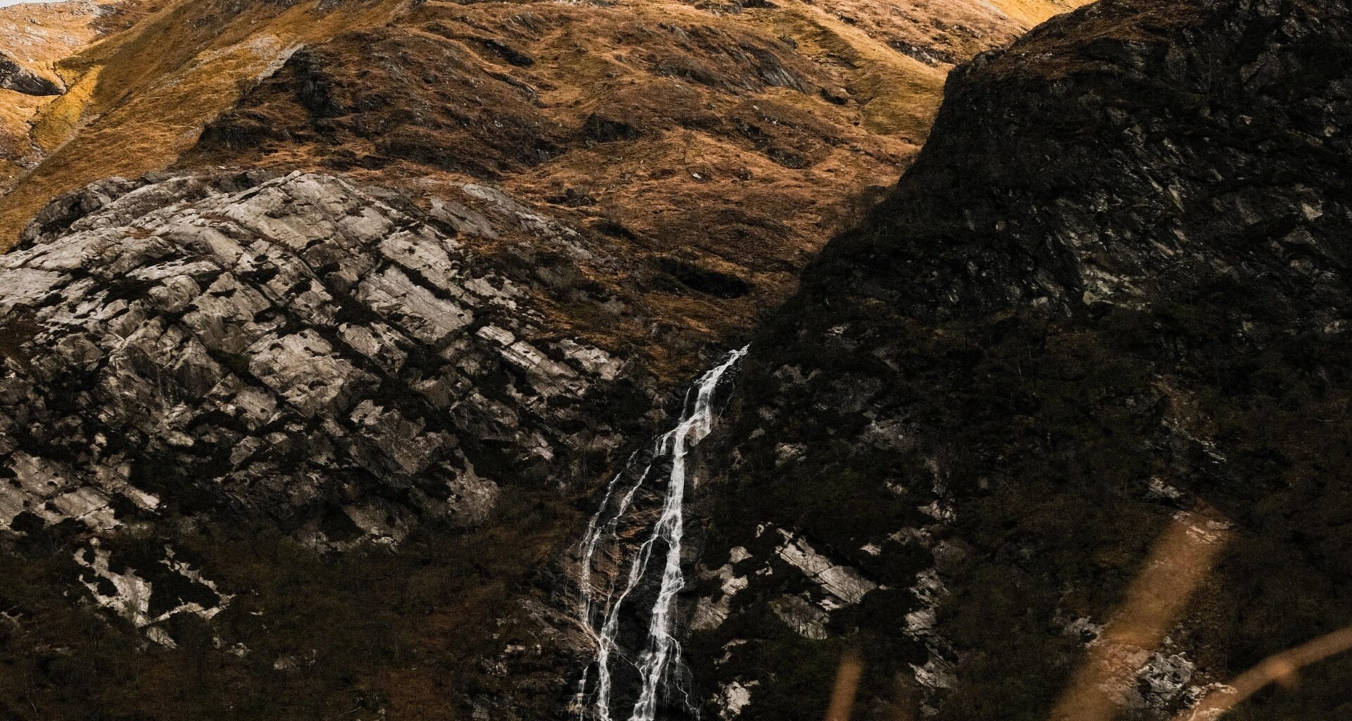 Steall Falls by Glen Nevis this past weekend