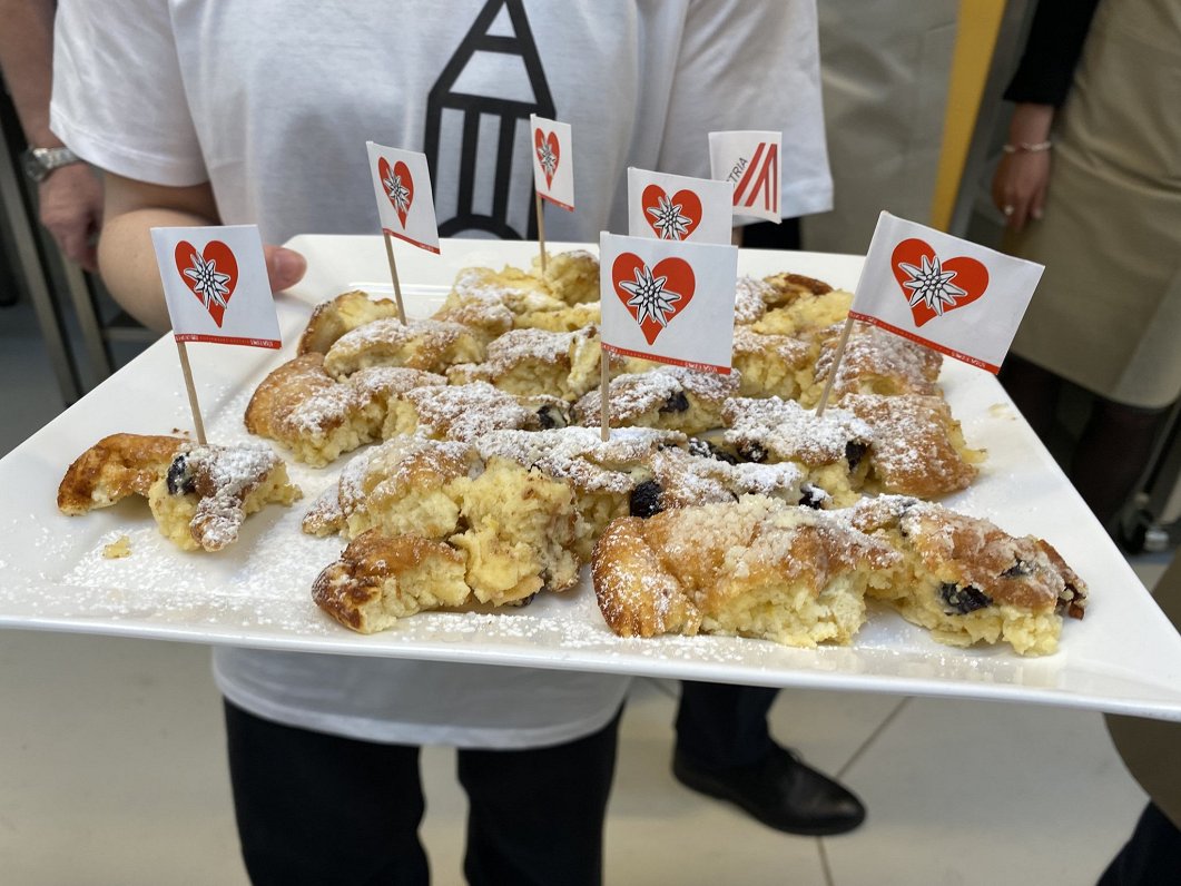 Pastries prepared at German Language Month launch event