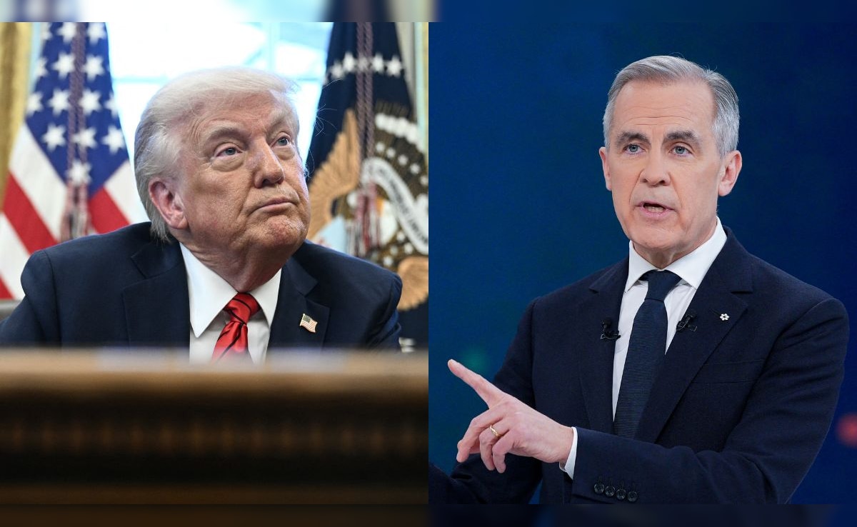 "Greatest Risk To Our Economy Is President Trump": Canada PM Mark Carney