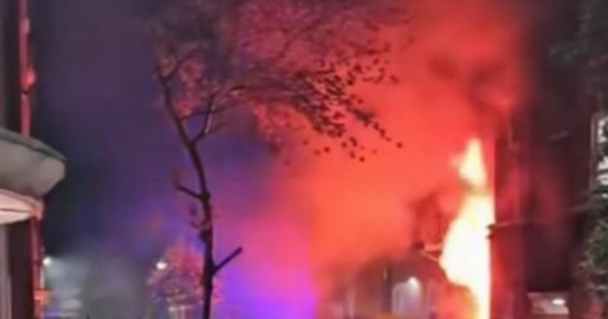 11 people taken to hospital after 'e-bike fire' rips through tower block