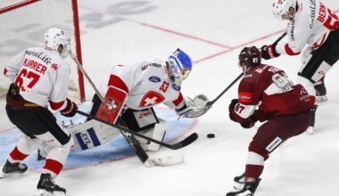 Swiss gain revenge in hockey warm up match / Article