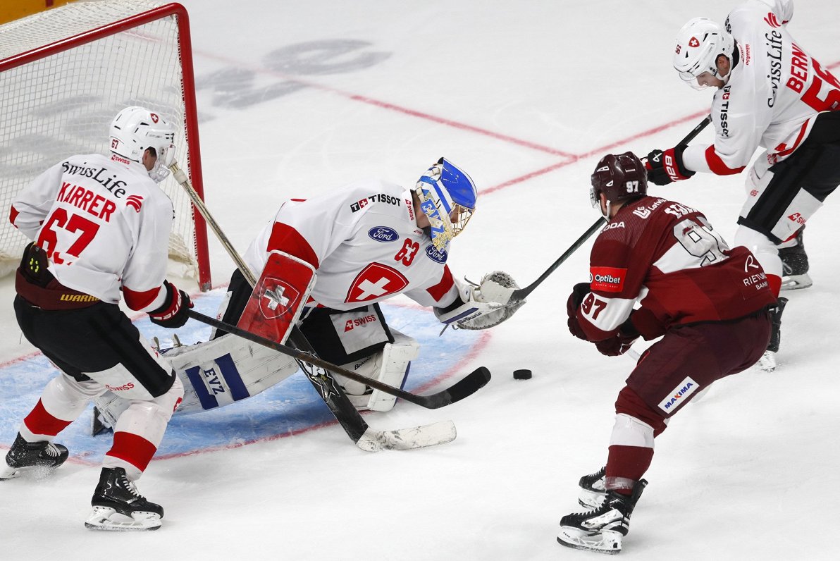 Swiss gain revenge in hockey warm up match / Article